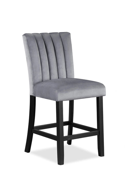 Pascal Counter Height Chair, Set of 2 by Crown Mark at Eve Furniture