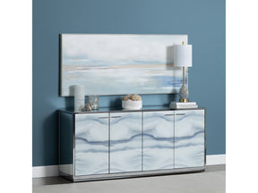 Pasco Blue/Green Canvas by Crestview at Eve Furniture
