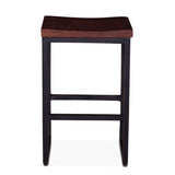 Paso Robles 16" Counter Stool in Tawny Brown by Home Trends & Design at Eve Furniture