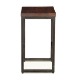 Paso Robles 16" Counter Stool in Tawny Brown by Home Trends & Design at Eve Furniture