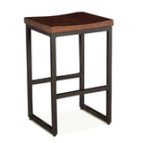 Paso Robles 16" Counter Stool in Tawny Brown by Home Trends & Design at Eve Furniture
