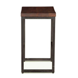 Paso Robles 16" Counter Stool in Tawny Brown by Home Trends & Design at Eve Furniture