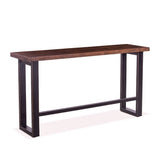 Paso Robles 70" Sofa Back Console Table in Tawny Brown by Home Trends & Design at Eve Furniture