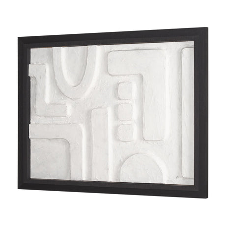Passel I by Studio M a Framed handmade Original 3D Textured Artwork by Mercana at Eve Furniture