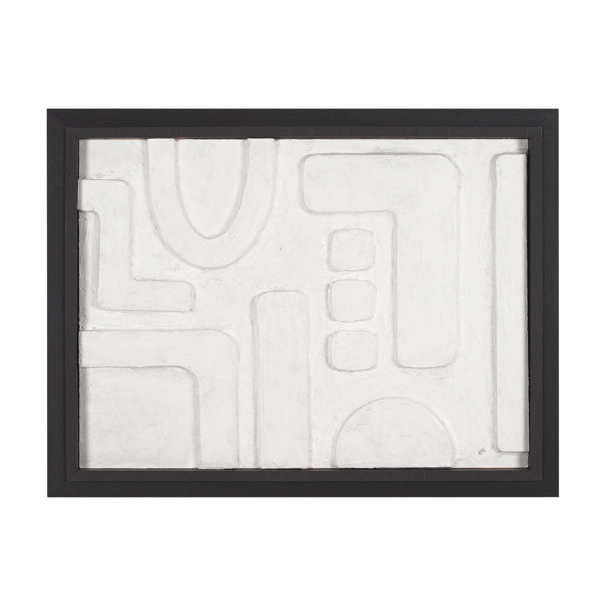Passel I by Studio M a Framed handmade Original 3D Textured Artwork by Mercana at Eve Furniture