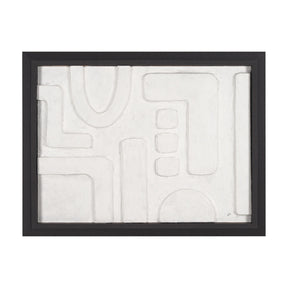 Passel I by Studio M a Framed handmade Original 3D Textured Artwork by Mercana at Eve Furniture