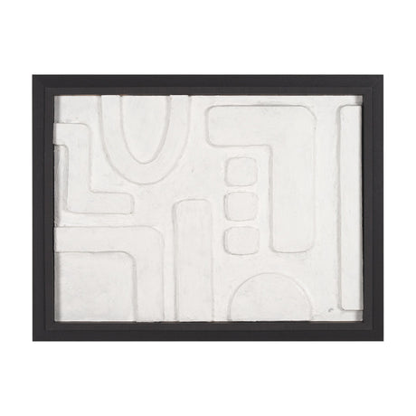 Passel I by Studio M a Framed handmade Original 3D Textured Artwork by Mercana at Eve Furniture