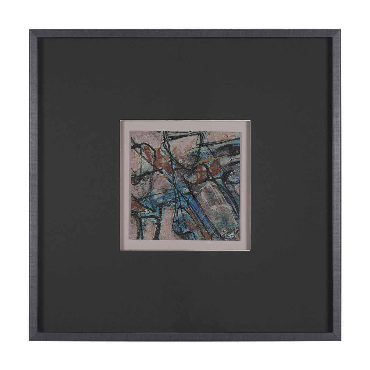 Passtime I by Mercana Studio a Hand Embelished Textured Framed Art Print Matted under Glass by Mercana at Eve Furniture