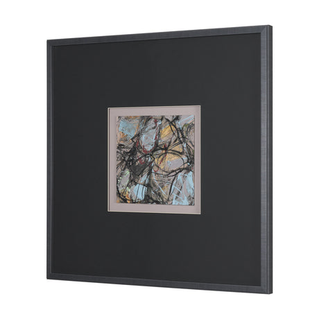 Passtime II by Mercana Studio a Hand Embelished Textured Framed Art Print Matted under Glass by Mercana at Eve Furniture
