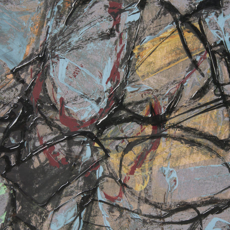 Passtime II by Mercana Studio a Hand Embelished Textured Framed Art Print Matted under Glass by Mercana at Eve Furniture