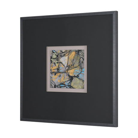 Passtime III by Mercana Studio a Hand Embelished Textured Framed Art Print Matted under Glass by Mercana at Eve Furniture
