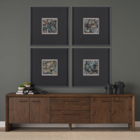Passtime IV by Mercana Studio a Hand Embelished Textured Framed Art Print Matted under Glass by Mercana at Eve Furniture