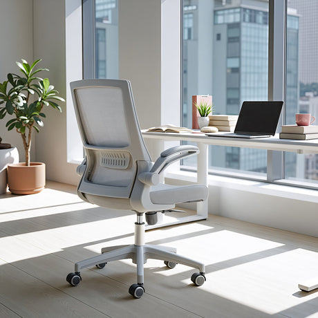 Pater Gray Office Chair by Zuomod at Eve Furniture