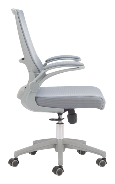 Pater Gray Office Chair by Zuomod at Eve Furniture