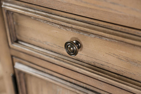 Patience Rustic Natural Tone Server by Furniture of America at Eve Furniture