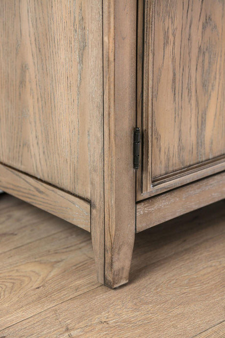 Patience Rustic Natural Tone Server by Furniture of America at Eve Furniture