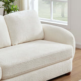 Paton 114.5'' Boucle Fabric Sofa by Ashcroft Furniture at Eve Furniture