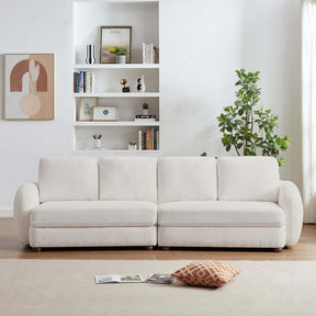 Paton 114.5'' Boucle Fabric Sofa by Ashcroft Furniture at Eve Furniture