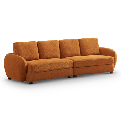 Paton 114.5'' Boucle Fabric Sofa by Ashcroft Furniture at Eve Furniture