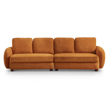 Paton 114.5'' Boucle Fabric Sofa by Ashcroft Furniture at Eve Furniture