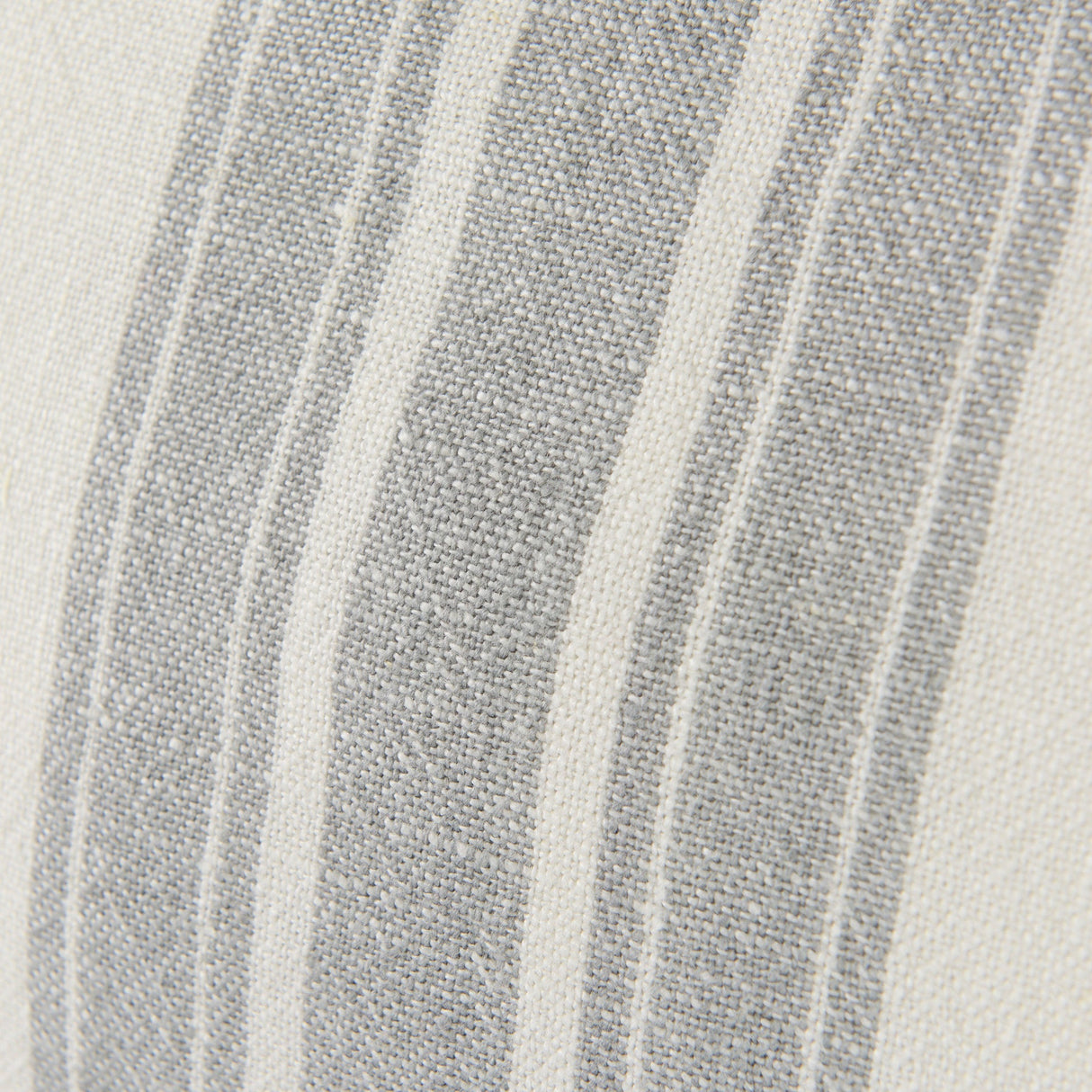 Patrice Cream With Gray Stripes Decorative Pillow Cover by Mercana at Eve Furniture