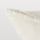 Patrice Cream With Gray Stripes Decorative Pillow Cover by Mercana at Eve Furniture