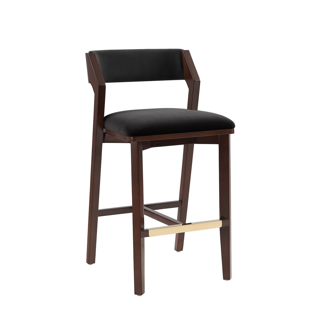 Patricia Barstool in Black by Manhattan Comfort at Eve Furniture