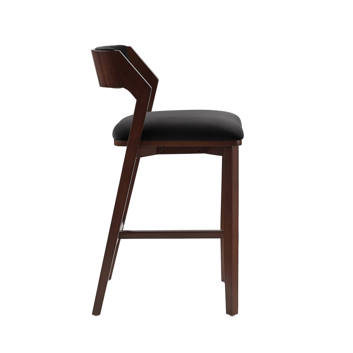 Patricia Barstool in Black by Manhattan Comfort at Eve Furniture