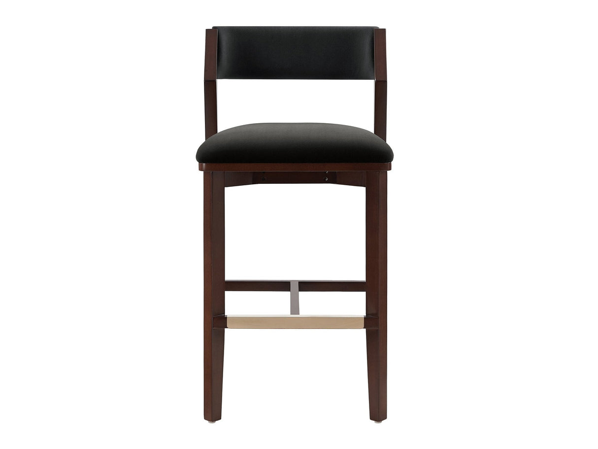 Patricia Barstool in Black by Manhattan Comfort at Eve Furniture