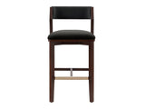 Patricia Barstool in Black by Manhattan Comfort at Eve Furniture