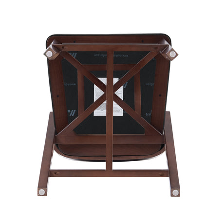 Patricia Barstool in Black (set of 2) by Manhattan Comfort at Eve Furniture