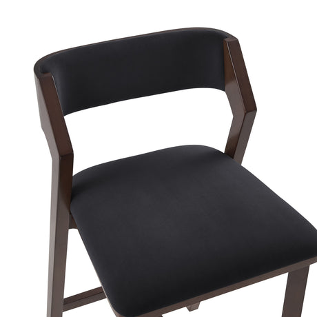 Patricia Barstool in Black (set of 2) by Manhattan Comfort at Eve Furniture