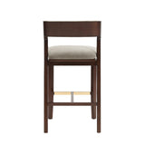 Patricia Barstool in Linen by Manhattan Comfort at Eve Furniture