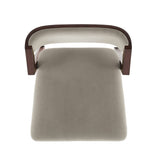 Patricia Barstool in Linen (set of 2) by Manhattan Comfort at Eve Furniture