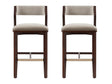 Patricia Barstool in Linen (set of 2) by Manhattan Comfort at Eve Furniture