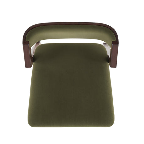 Patricia Barstool in Turtle Green by Manhattan Comfort at Eve Furniture
