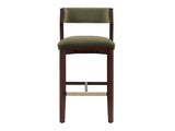 Patricia Barstool in Turtle Green by Manhattan Comfort at Eve Furniture