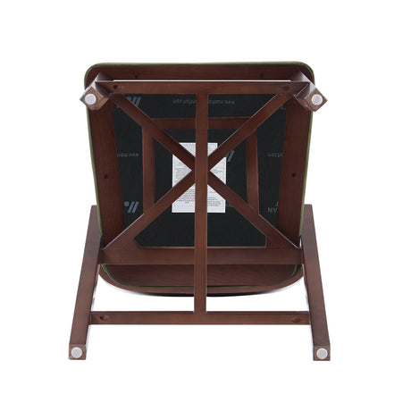 Patricia Barstool in Turtle Green (set of 2) by Manhattan Comfort at Eve Furniture