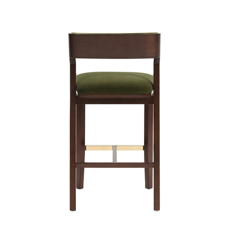 Patricia Barstool in Turtle Green (set of 2) by Manhattan Comfort at Eve Furniture