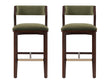 Patricia Barstool in Turtle Green (set of 2) by Manhattan Comfort at Eve Furniture