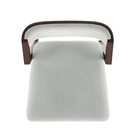 Patricia Barstool in White Glacier by Manhattan Comfort at Eve Furniture