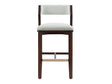 Patricia Barstool in White Glacier by Manhattan Comfort at Eve Furniture