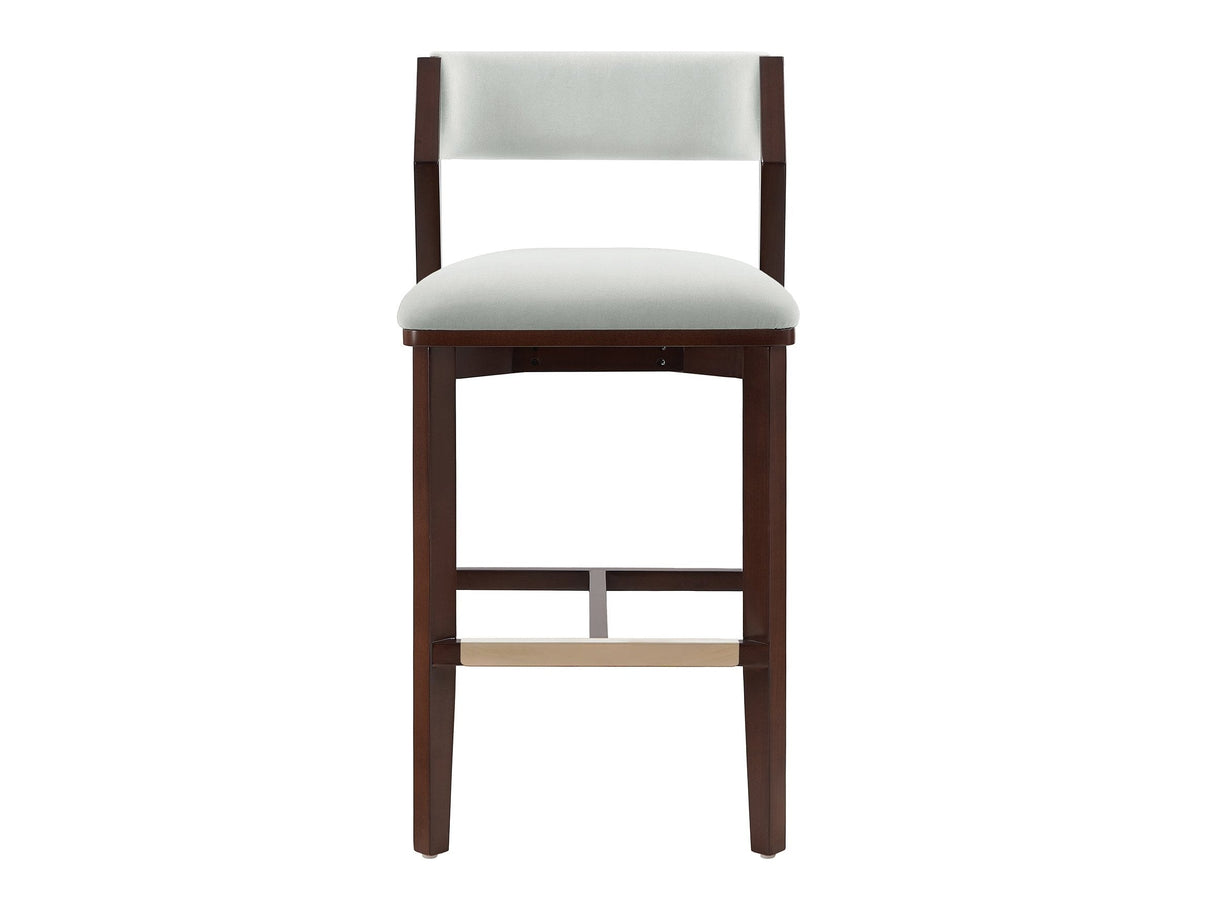 Patricia Barstool in White Glacier by Manhattan Comfort at Eve Furniture