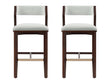 Patricia Barstool in White Glacier (set of 2) by Manhattan Comfort at Eve Furniture
