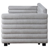 Patricia Boucle Upholstered Twin Day Bed with Trundle Grey by Coaster at Eve Furniture