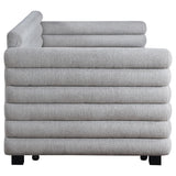 Patricia Boucle Upholstered Twin Day Bed with Trundle Grey by Coaster at Eve Furniture