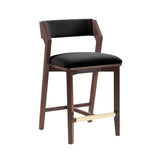 Patricia Counter Stool in Black (set of 3) by Manhattan Comfort at Eve Furniture