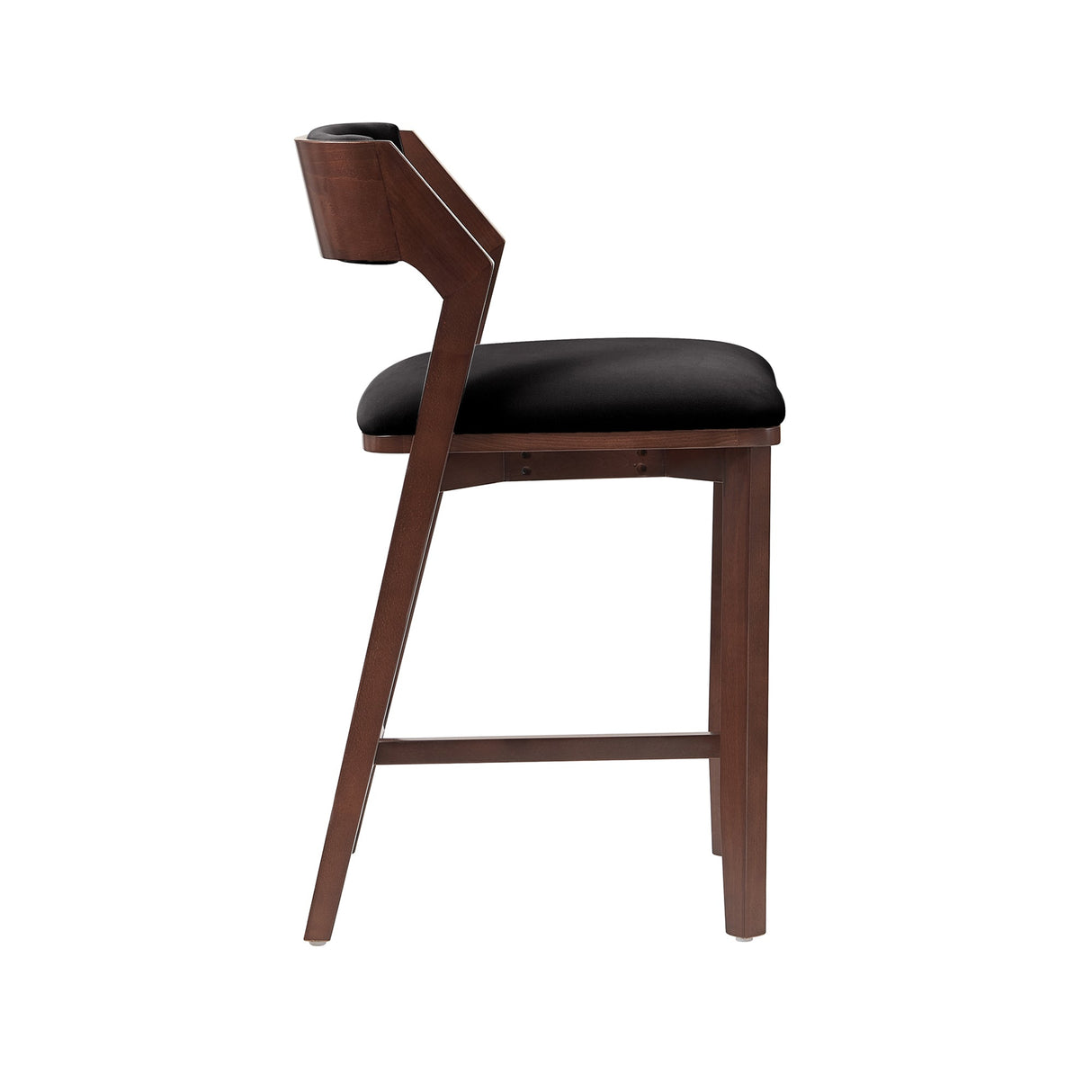 Patricia Counter Stool in Black (set of 3) by Manhattan Comfort at Eve Furniture