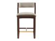 Patricia Counter Stool in Linen by Manhattan Comfort at Eve Furniture