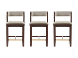Patricia Counter Stool in Linen (set of 3) by Manhattan Comfort at Eve Furniture